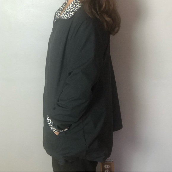 Blair Double-Sided Gabardine Zip Front Jacket - Picture 2 of 9